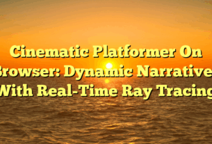 Cinematic Platformer On Browser: Dynamic Narratives With Real-Time Ray Tracing