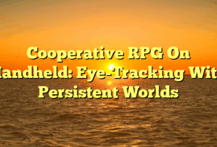Cooperative RPG On Handheld: Eye-Tracking With Persistent Worlds