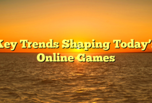 Key Trends Shaping Today’s Online Games
